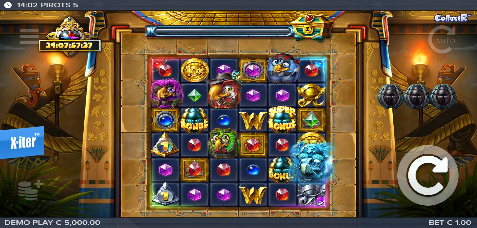 Pirots 5 Cursed Temple slot ELK Studios anteprima 2026